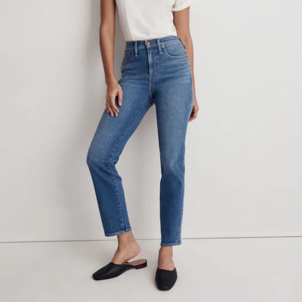 Madewell Stovepipe Medium Wash Jeans 25